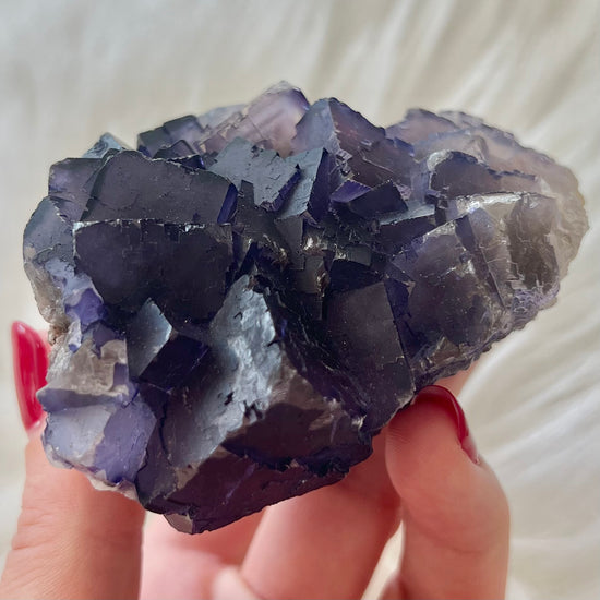 Natural Purple Fluorite YP81